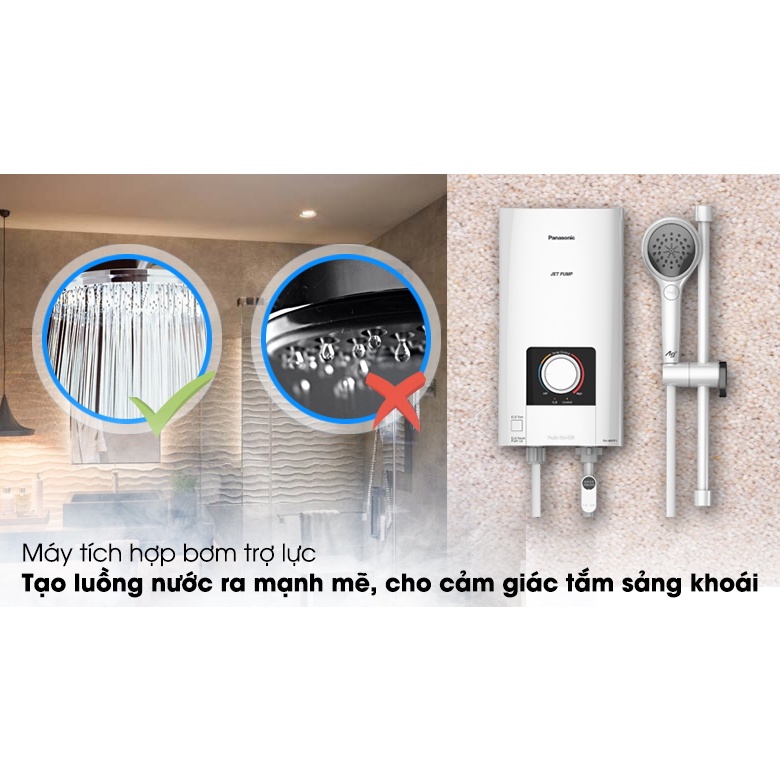 Máy nước nóng trực tiếp DH-4NTP1VM Thương hiệu: Panasonic (PSV) chính hãng bảo hành 12 tháng