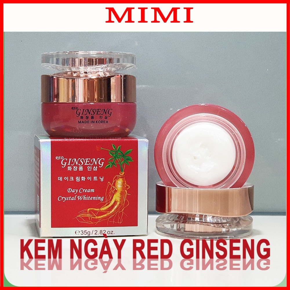 Mỹ phẩm Hồng Sâm Red Ginseng, làm sạch nám tàn nhang và dưỡng trắng da nhân sâm, kem sâm, mỹ phẩm Ginseng