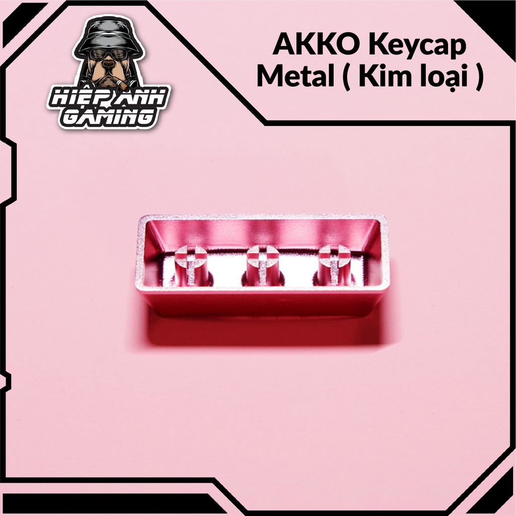 Keycap AKKO Kim loại dành cho Bàn phím cơ