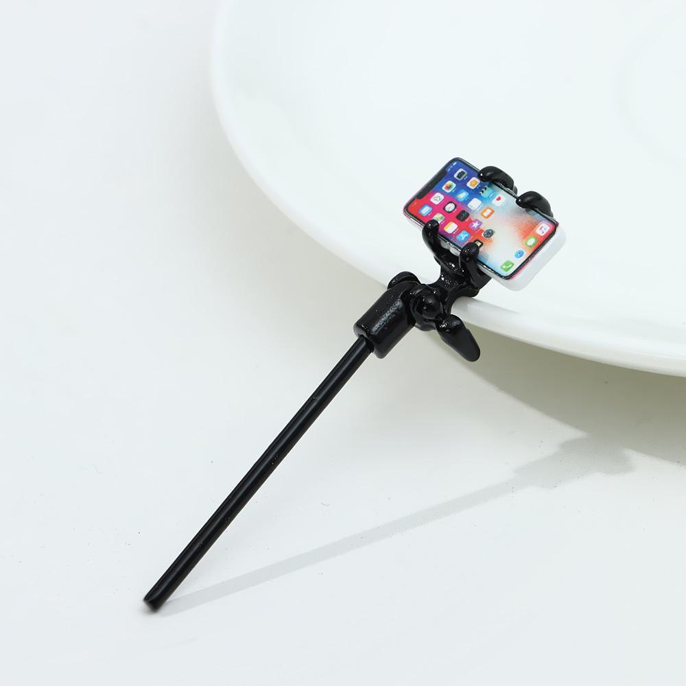 Đồ Chơi Gậy Chụp Hình Selfie Cho Nhà Búp Bê Tỉ Lệ 1 / 12 Điện Thoại