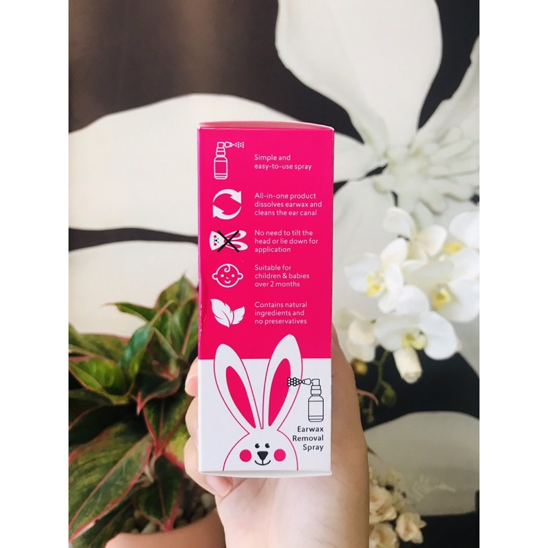 Xịt tan ráy tai Clean Ears Kids 30ml