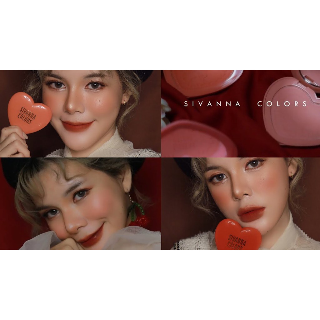 Phấn Má Sivanna Colors So Chic Long Lasting 16 hours 6g #03