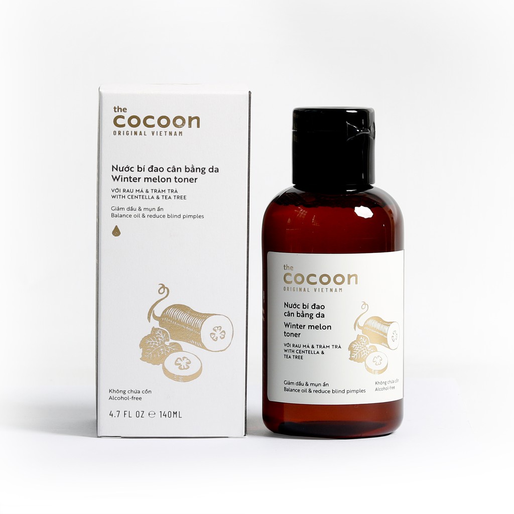 Nước bí đao cân bằng da Cocoon - Winter Melon Toner (140mL)