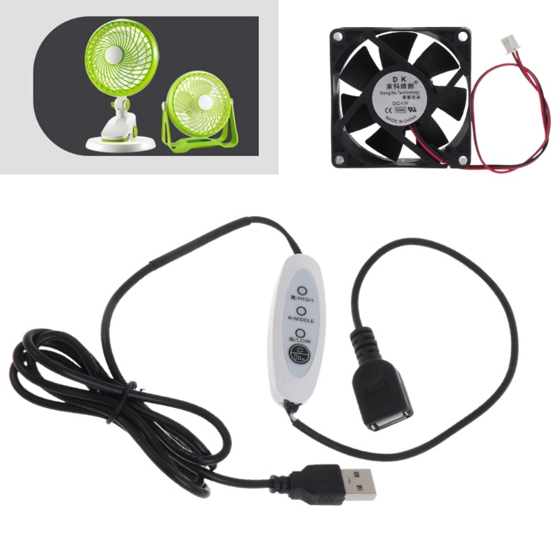 Usb Tốc Độ Cao Chuyên Dụng Chất Lượng Cao ​​Dây Cáp Điều Khiển Tốc Độ Quạt 130cm 4 26ft