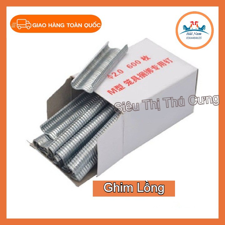 COMBO 1 KÌM ĐƠN VÀ 8 HỘP GHIM RÁP LỒNG BỒ CÂU LỒNG GÀ LỒNG THỎ LỒNG CHIM - LỒNG GÀ -907