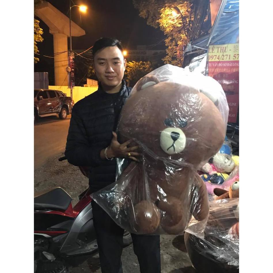 [FreeShip – Xả kho]  Gấu Teddy Brown khổ vải 1m nhỏ dễ thương - Guco