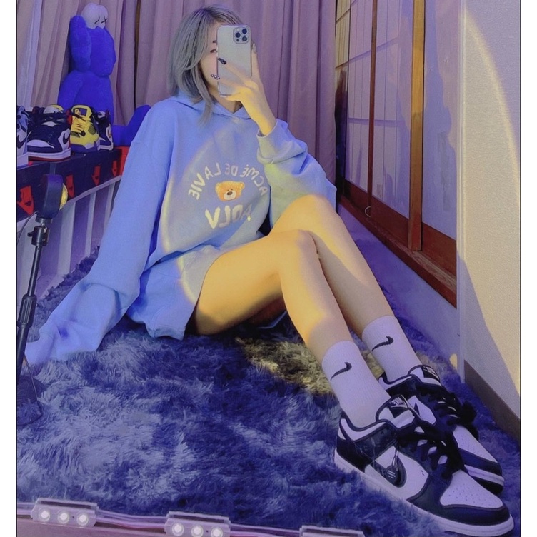 Áo nỉ có mũ adlv hình gấu | BigBuy360 - bigbuy360.vn