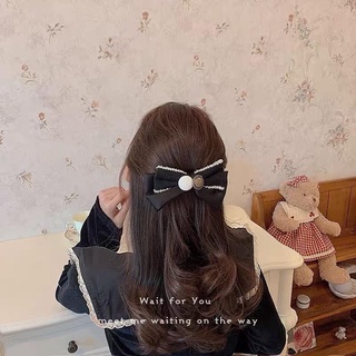 Kẹp tóc nơ phối tiểu thư