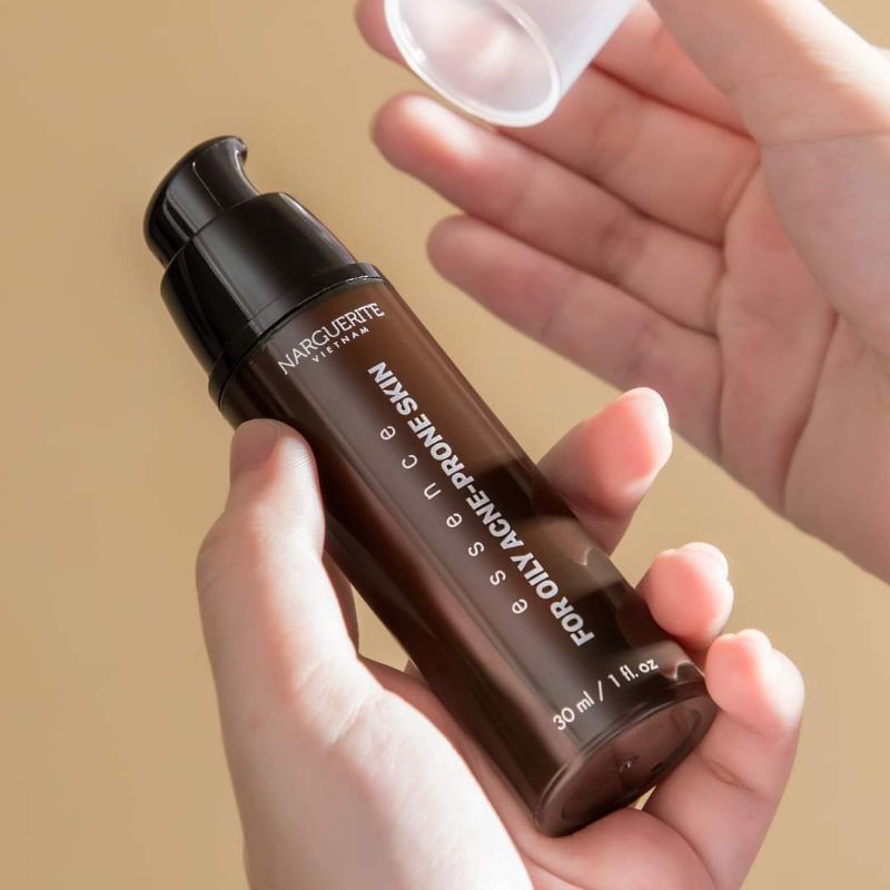 Nhũ tương narguerite giảm mụn mờ thâm kiểm soát dầu