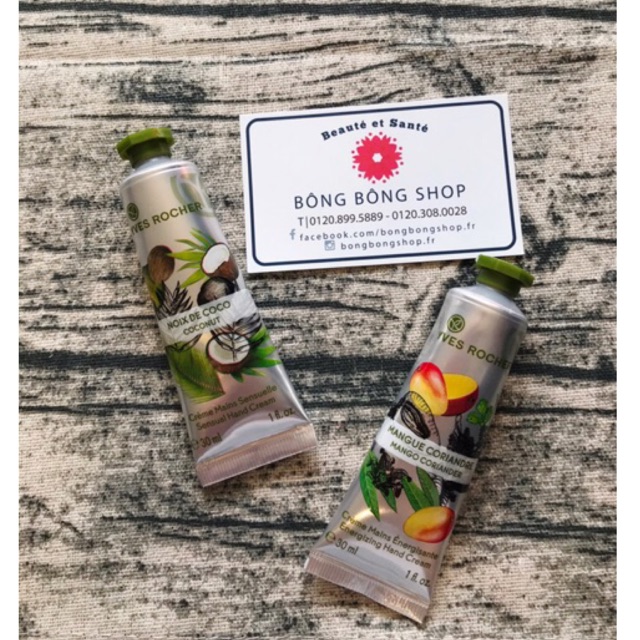 (Chuẩn Pháp-30ml) Kem dưỡng da tay Yves Rocher 30ml | BigBuy360 - bigbuy360.vn