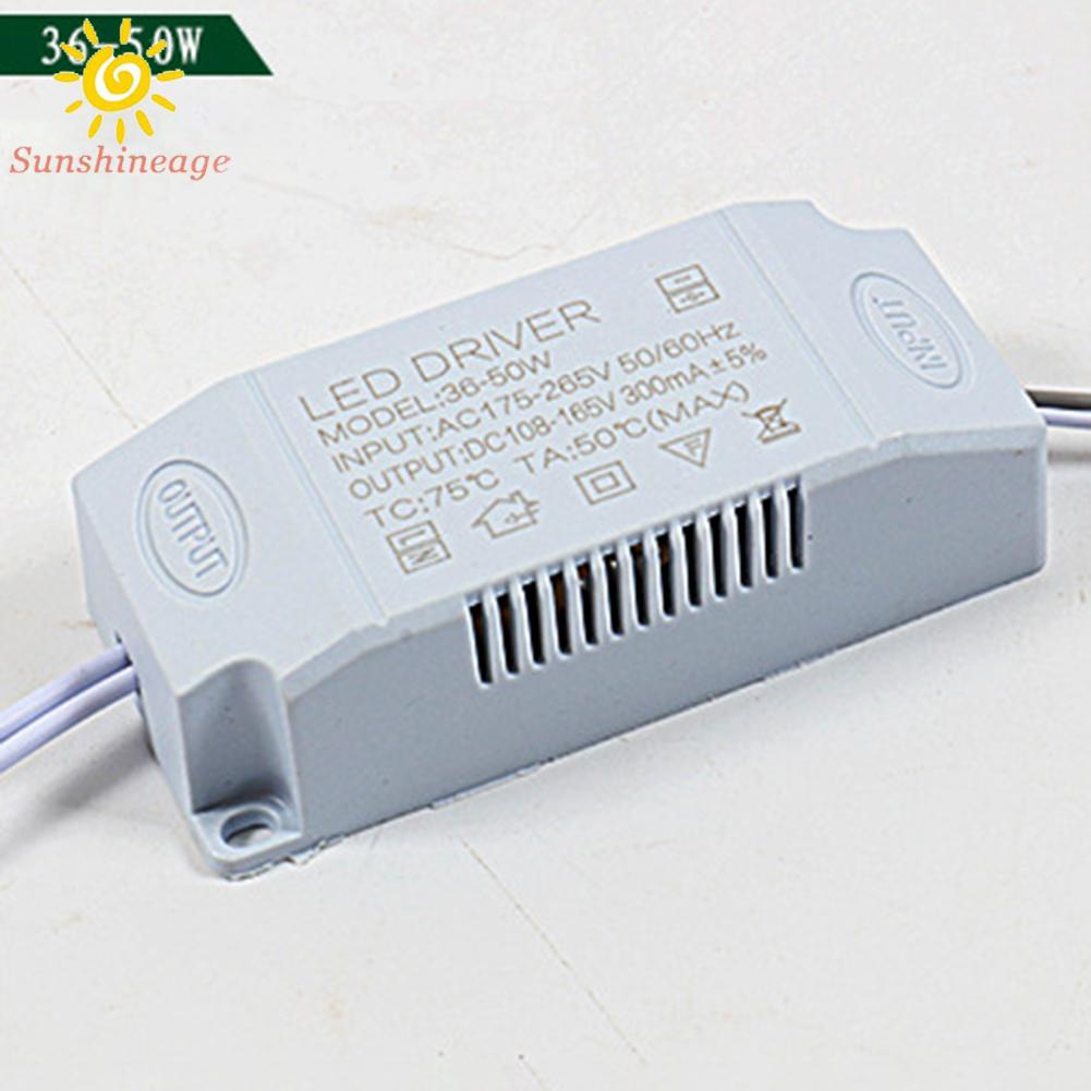 SUNAGE- ~Electronic Transformer Panel Light 1 Pc 12-24W/24-36W/36-50W Driver Power Supply【SUNAGE-HOT Fashion】