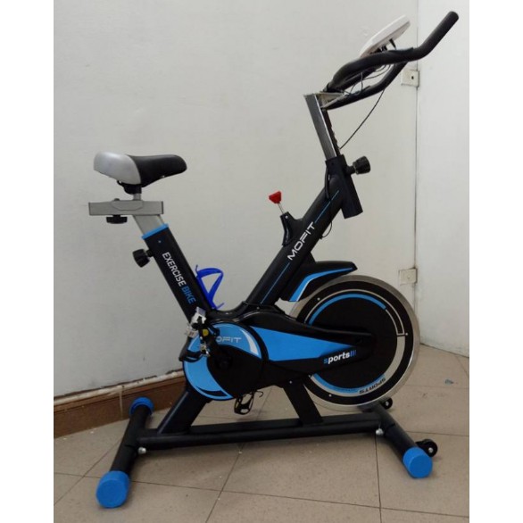 Combo xe đạp tập thể dục tại nhà Mofit MHS600 + Máy massage xung điện EMS