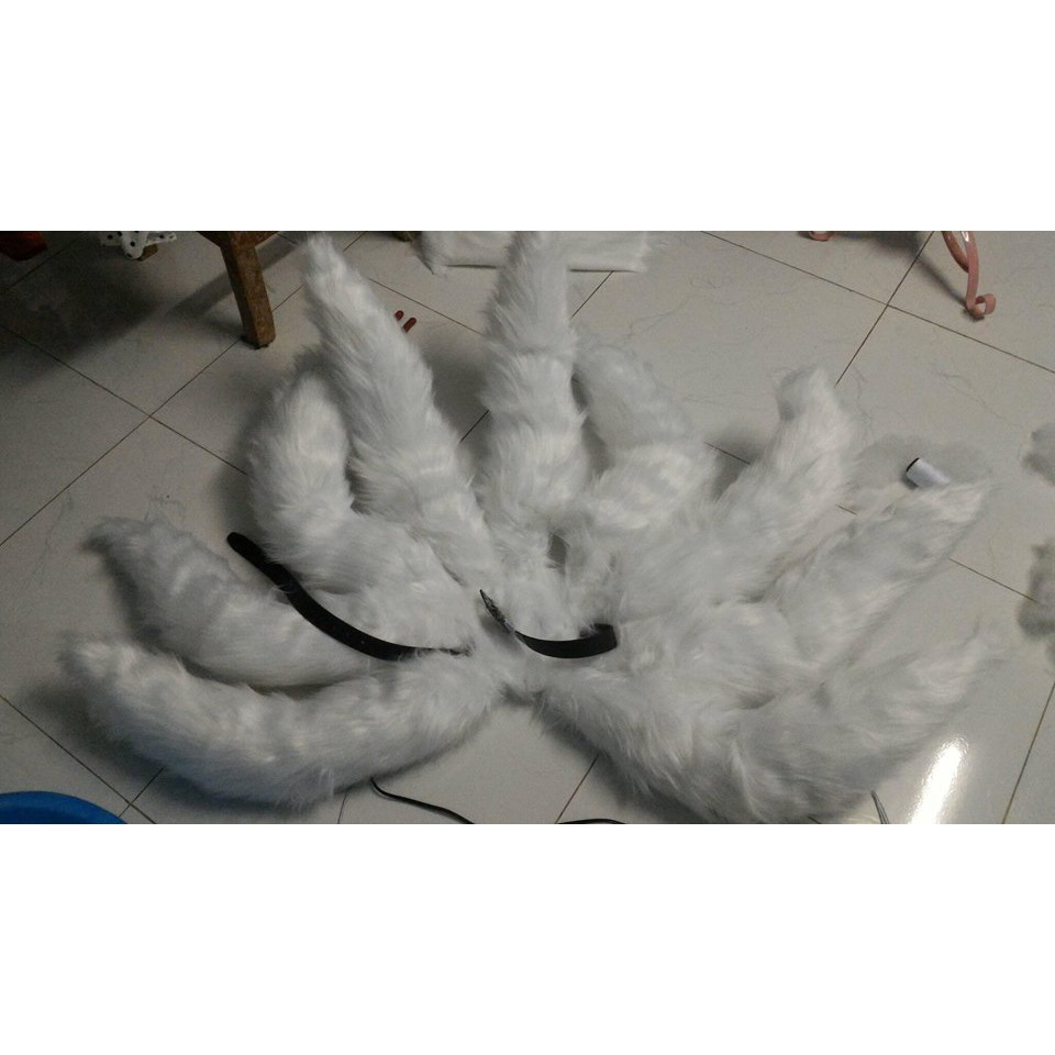 Bộ hóa trang cáo 9 đuôi cosplay gồm tai và đuôi