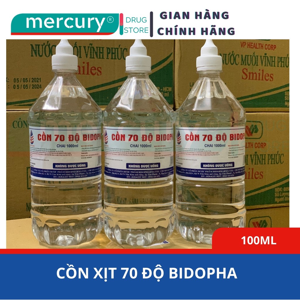 CỒN 70 ĐỘ BIDOPHA