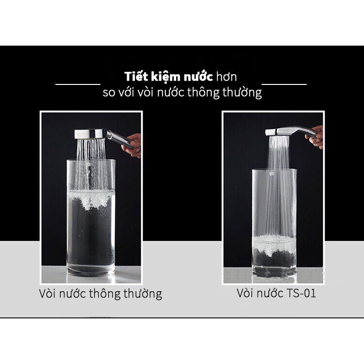 [FULL BỘ]Tay Sen Tắm Tăng Áp Cao Cấp.Vòi Sen Tắm inox kiểu vuông + gác sen và Dây sen