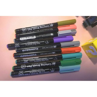 pass 9 bút sakura koi brush mua về hông xài (pass hết 1 lần)