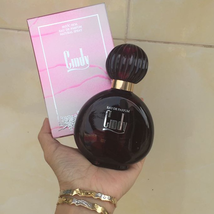 Nước Hoa Cindy N5 90ml Hồng Tím Eau De Parfum, Cam Kết Hàng Chính Hãng - HT275