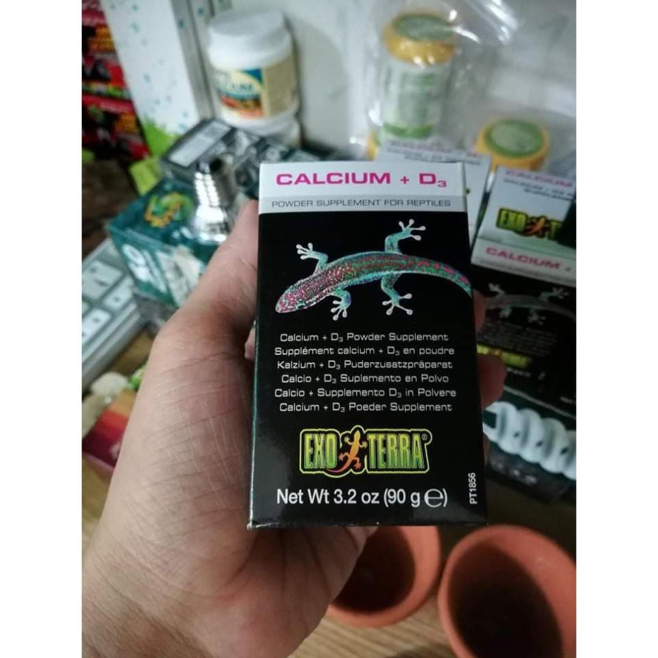 Canxi d3 Exo terra 90g cho bò sát .(  Pet Khu vườn )