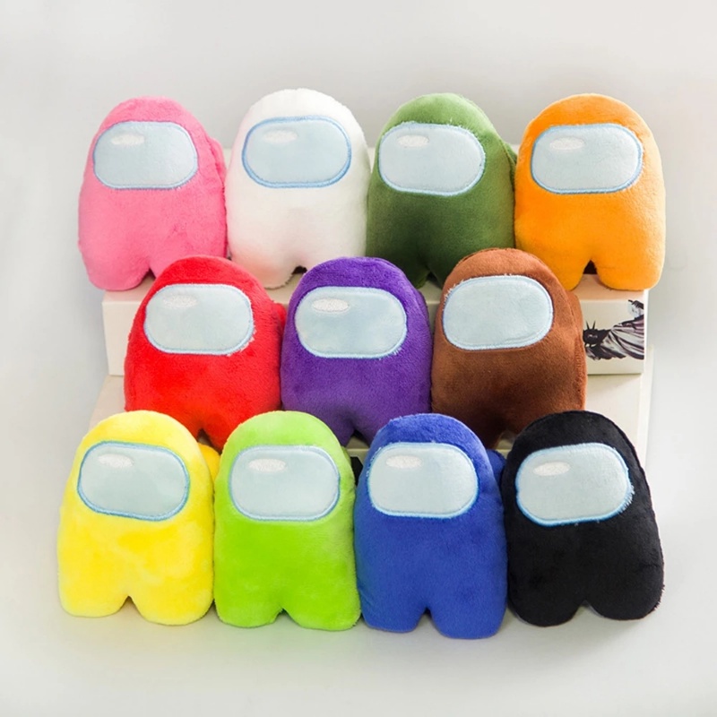 Thú Nhồi Bông Hình Sói 10cm Dành Cho Bé Trai Gái