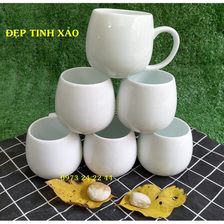 CỐC SỨ BÁT TRÀNG IN LOGO, CỐC SỨ QUÀ TẶNG IN ẢNH