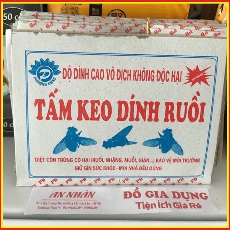 10 tấm keo dính ruồi loại1 siêu dính