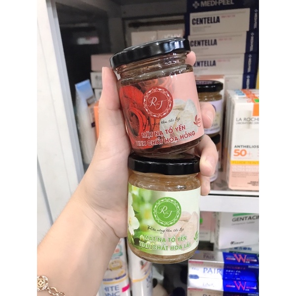 Mặt Nạ Tổ Yến Hương Hoa Giúp Cấp Ẩm Giảm Mụn Mờ Thâm Nám