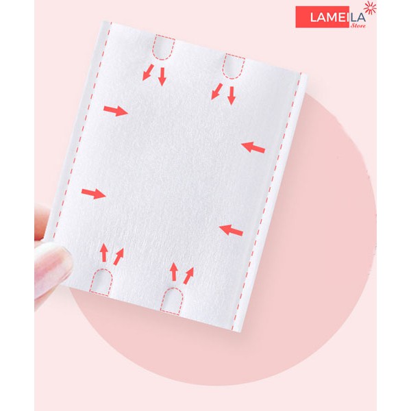 [CHÍNH HÃNG] Bông Tẩy Trang LAMEILA 222 Miếng Sợi Cotton Thiên Nhiên | BigBuy360 - bigbuy360.vn