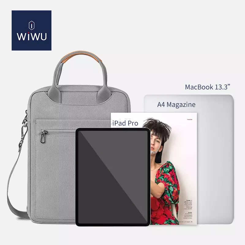 Túi đựng laptop , máy tính bảng WiWU Pioneer chống sốc và chống nước cho Macbook 13.3' , iPad từ 7.9 inch - 12.9'