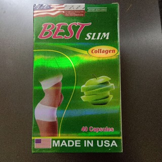HÀNG CHÍNH HÃNG] Giảm cân Best Slim Collagen, giúp giảm cân, giảm Cholesterterol