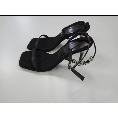 Giày cao gót nữ quai ngang gót cao WANG - US536 kèm ảnh thật