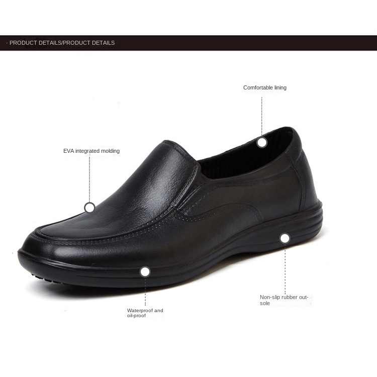 Giày Bảo Hộ Lao Động Siêu Nhẹ Chống Trượt / Dầu / Thấm Nước Cho Nam