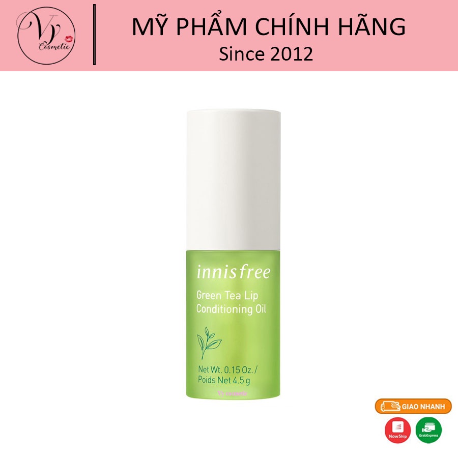 Dầu dưỡng môi Innisfree Green Tea Lip Conditioning Oil 4.5g