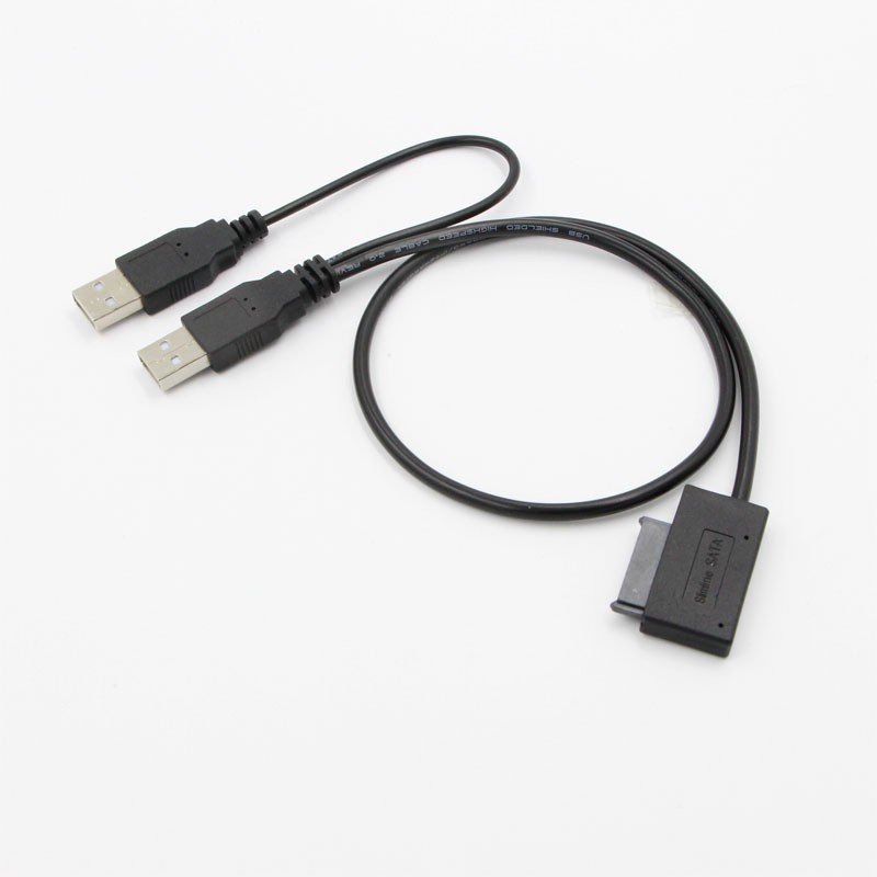 Cáp Kết Nối Chuân USB 2.0 Qua Chân Simline Sata Của Ổ Đĩa DVD