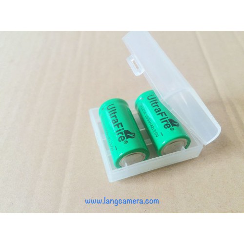 Pin Sạc CR123A - loại pin CR123 có thể sạc được