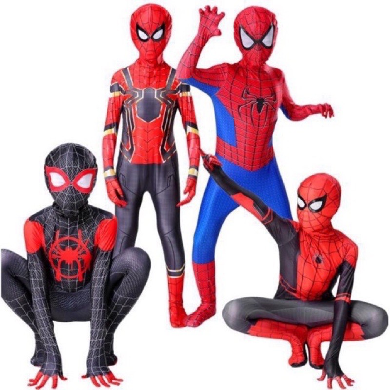 Bộ hoá trang halloween người nhện