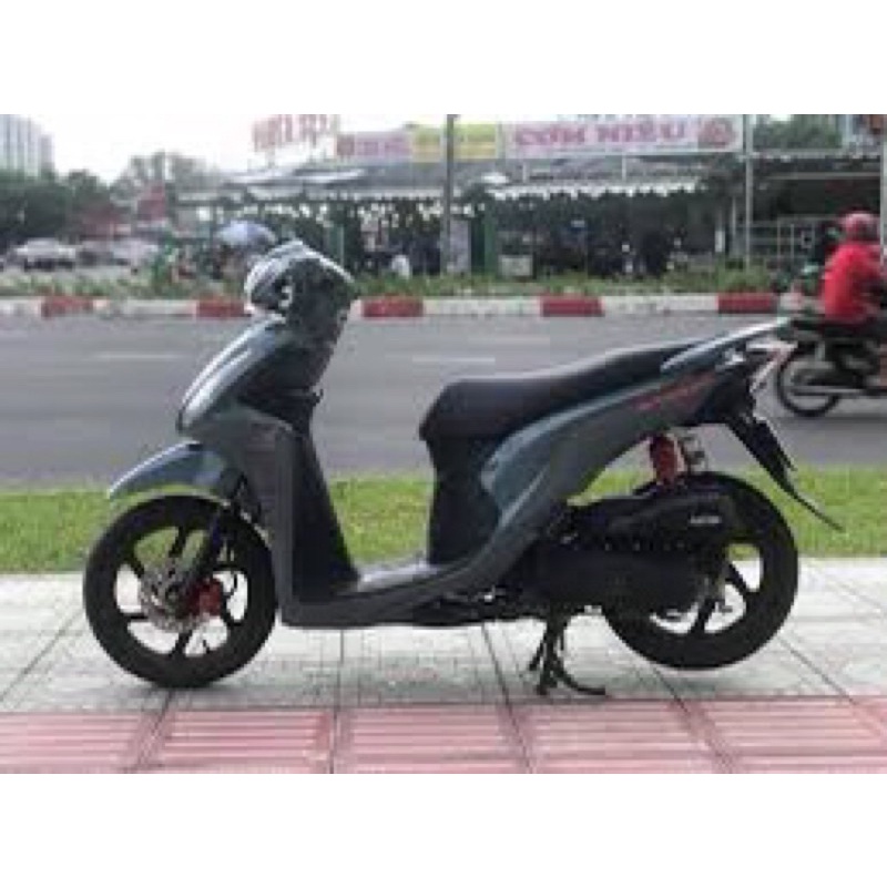 Decal xám xi măng dán xe