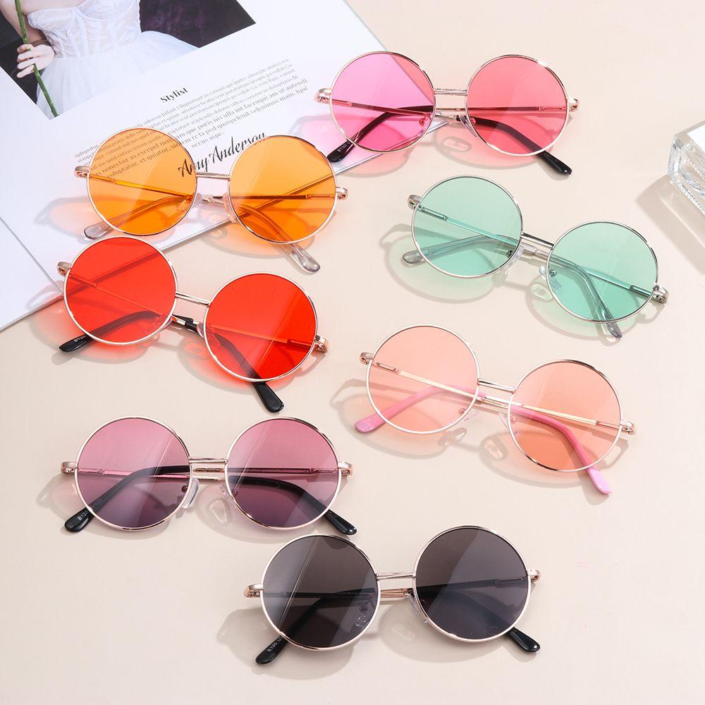 UPSTOPVN Kính Mát Gọng Kim Loại Chống Tia UV 400 Phong Cách Anh Quốc Cổ Điển Mới 2020 Cho Bé