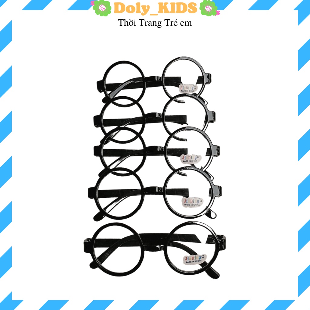 Kính cho bé Doly kids, kính cho bé trai bé gái kiểu Hàn Quốc K008, đồ cho bé trai bé gái từ 1-6 tuổi