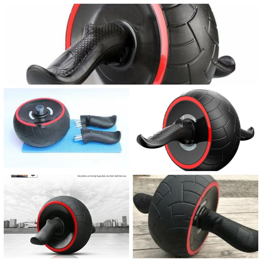 [HỖ TRỢ LÒ XO CHỊU LỰC] CON LĂN TẬP CƠ BỤNG – AB CAVER PRO CAO CẤP MỘT BÁNH TO NT_STORE[TẶNG THẢM KÊ