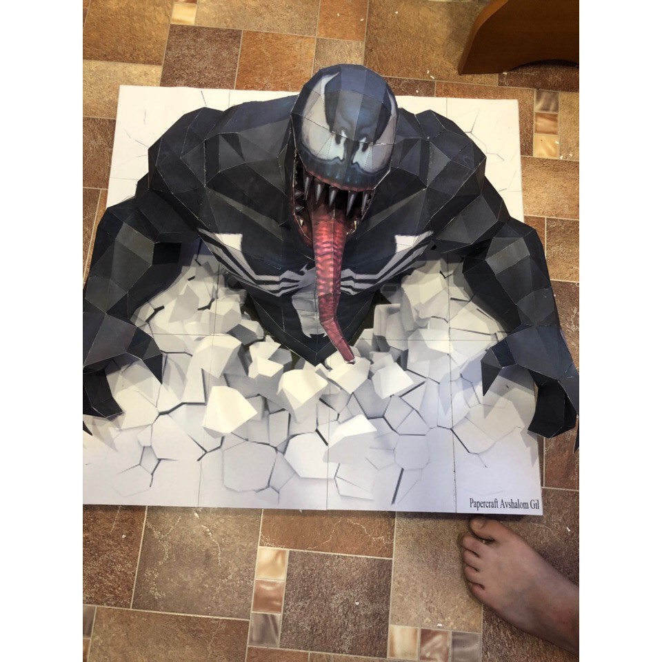 VENOM - Mô hình giấy