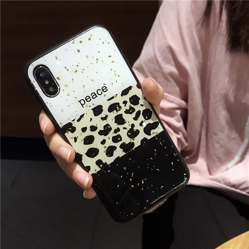 Samsung A72 A32 A52 A12 A71 A31 A11 A21s A20s A10s A50s A30s A20 A30 Black Fashion Goddess Leopard Soft Case Full Cover