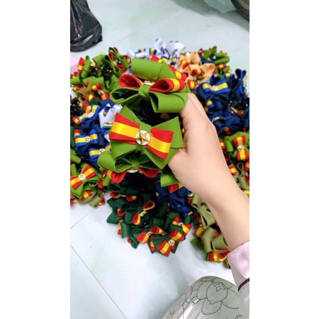 Dây cột tóc quân đội công an