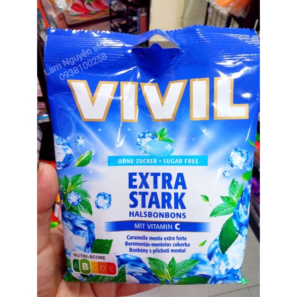 (hoả tốc)Kẹo nhập Đức VIVIL hương bạc hà