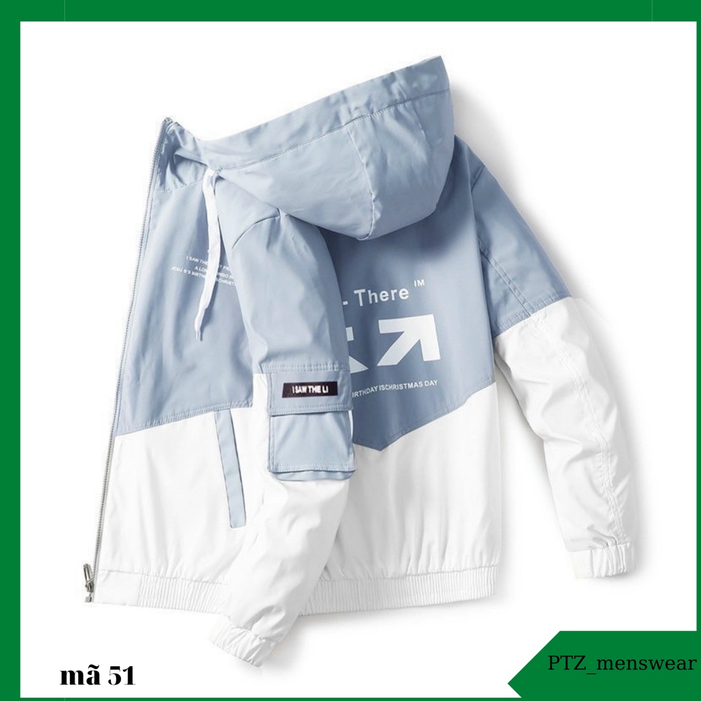 Áo khoác dù nam chất liệu dù gió 2 lớp cao cấp dáng from bóng chày bomber đẹp lephuong200 Nhiều mẫu mới PTZ.52