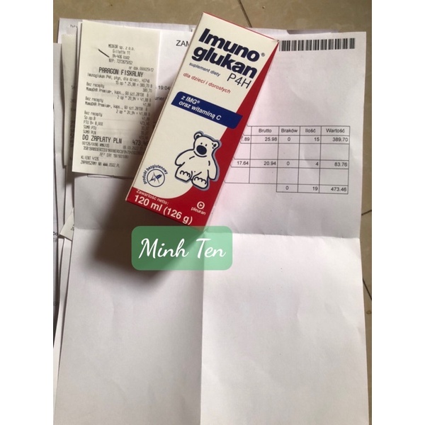 Tăng đề kháng Imunogulkan 120ml giảm ốm vặt