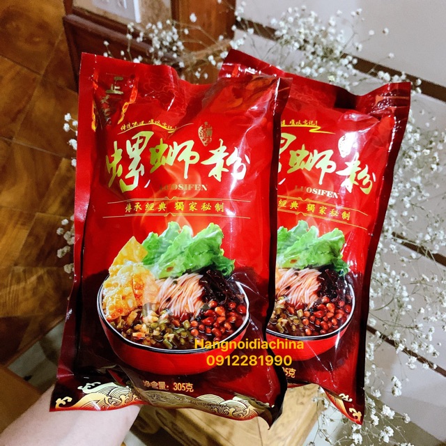 Bún ốc LIỄU CHÂU Lý Tử Thất gói vàng , gói đỏ chua chua cay cay | BigBuy360 - bigbuy360.vn