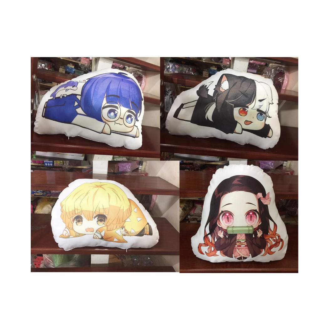 Gối ôm gối ngủ chibi in ảnh theo yêu cầu
