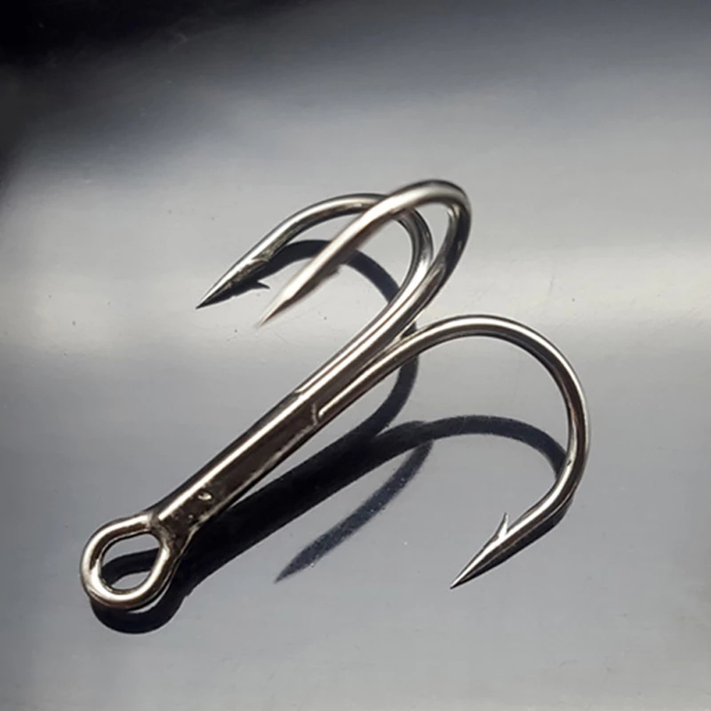 Hộp 50 Lưỡi Câu Cá Bằng Thép Không Gỉ Nhiều Màu Sắc 2 / 4 / 6 / 8 / 10