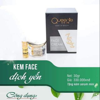 Kem face dịch yến