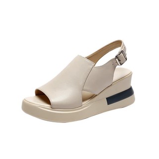 [Hàng oder 10-15 ngày về] Sandal Phong cách Hàn Quốc (Có sẳn màu đen sz 35; màu be sz 35)